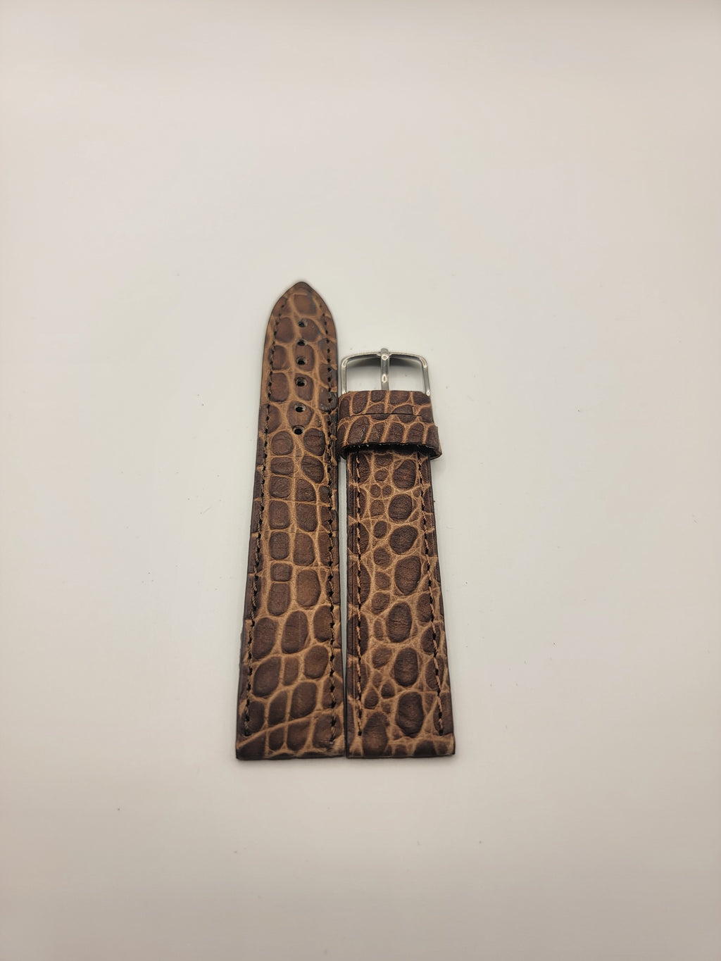 Leather watch band 20mm