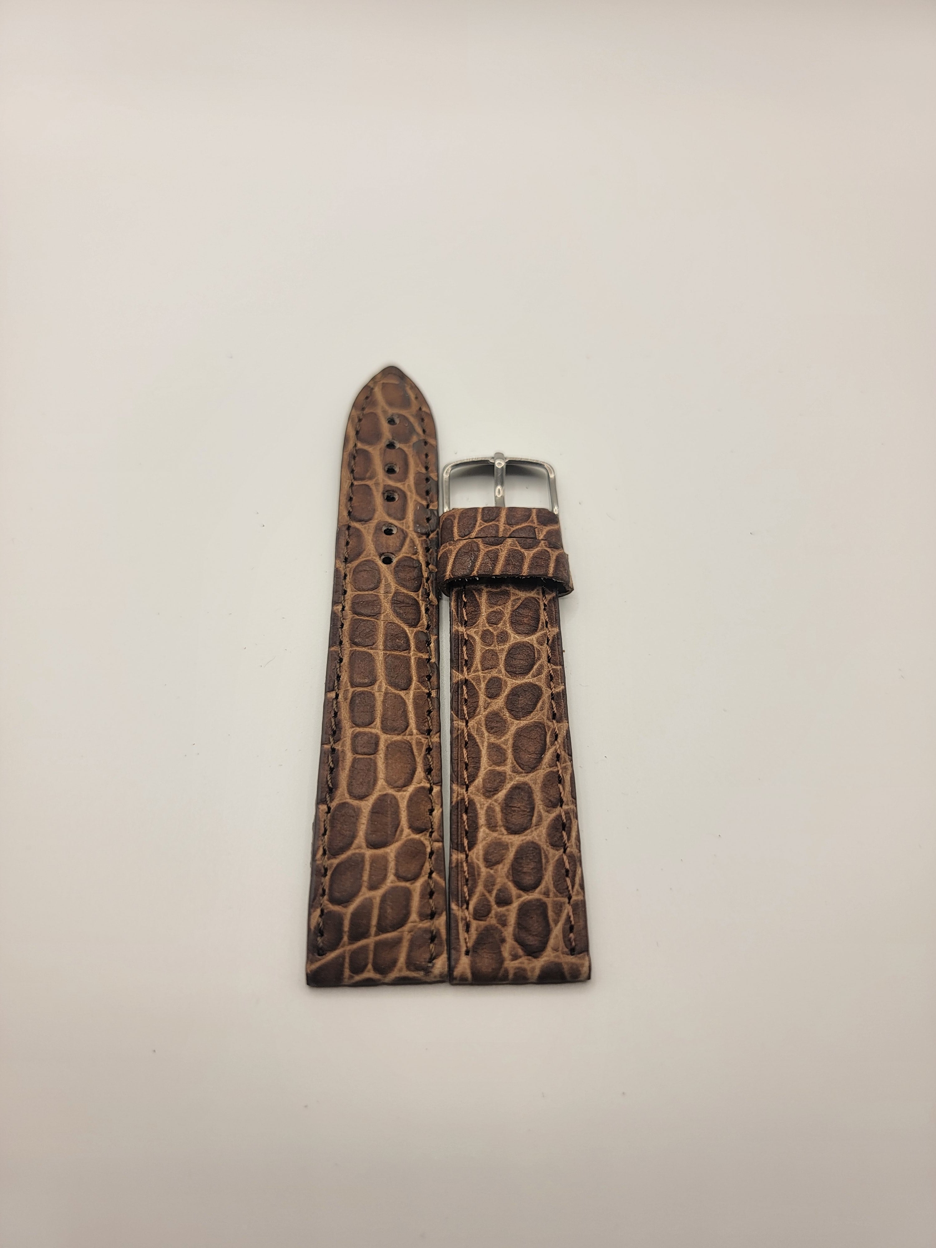 Leather watch band 20mm