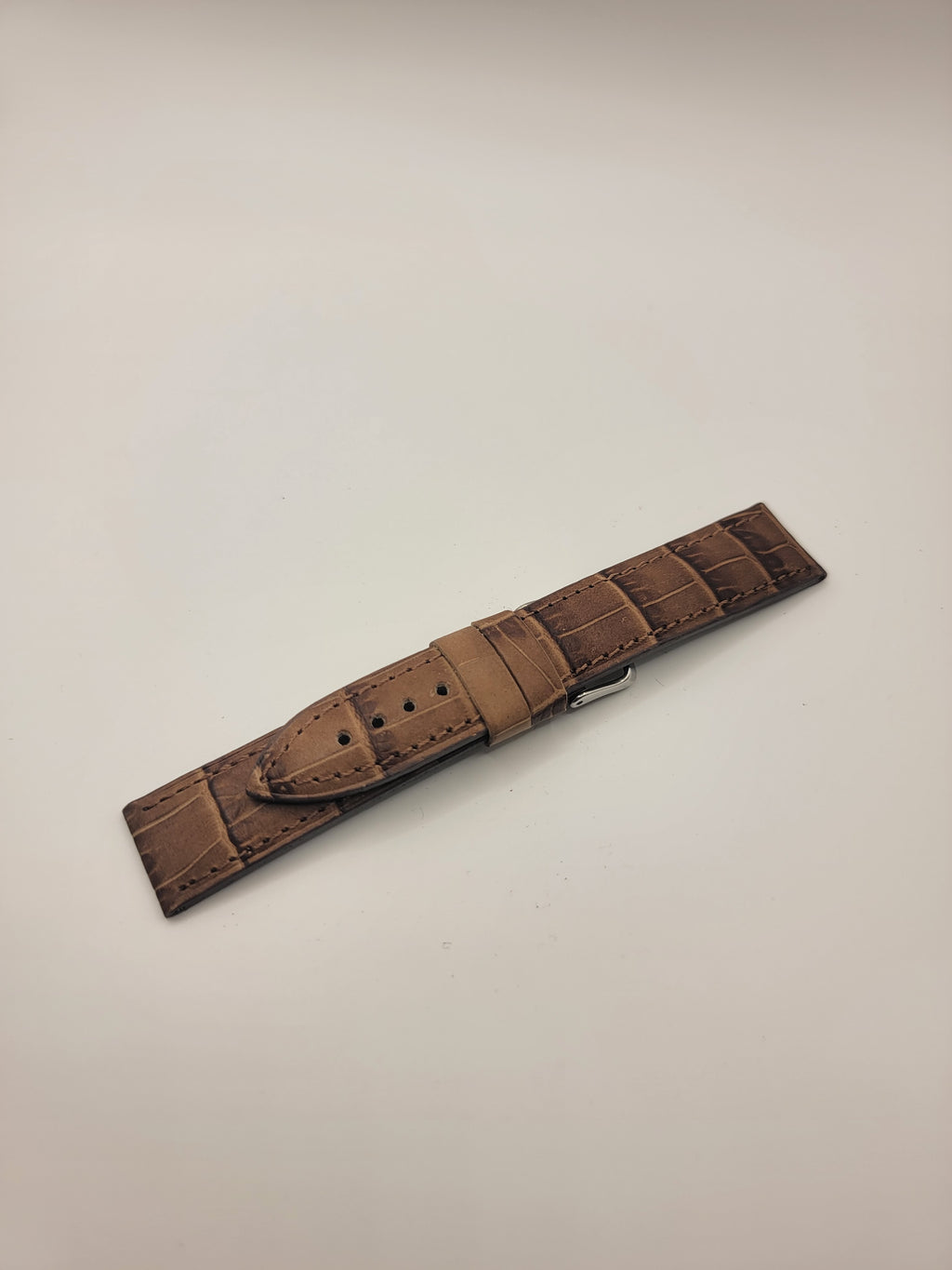 Leather watch band 20mm