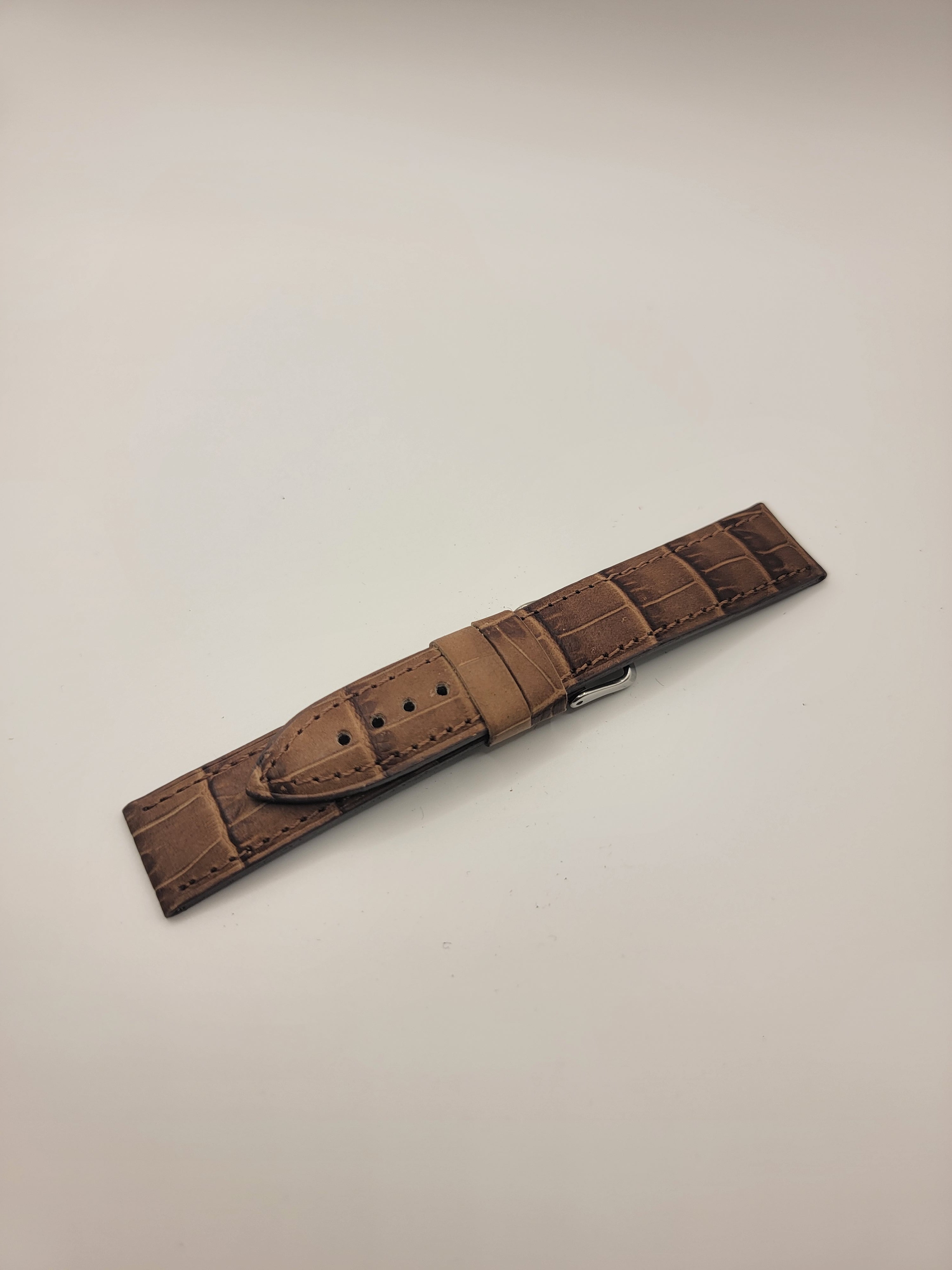 Leather watch band 20mm