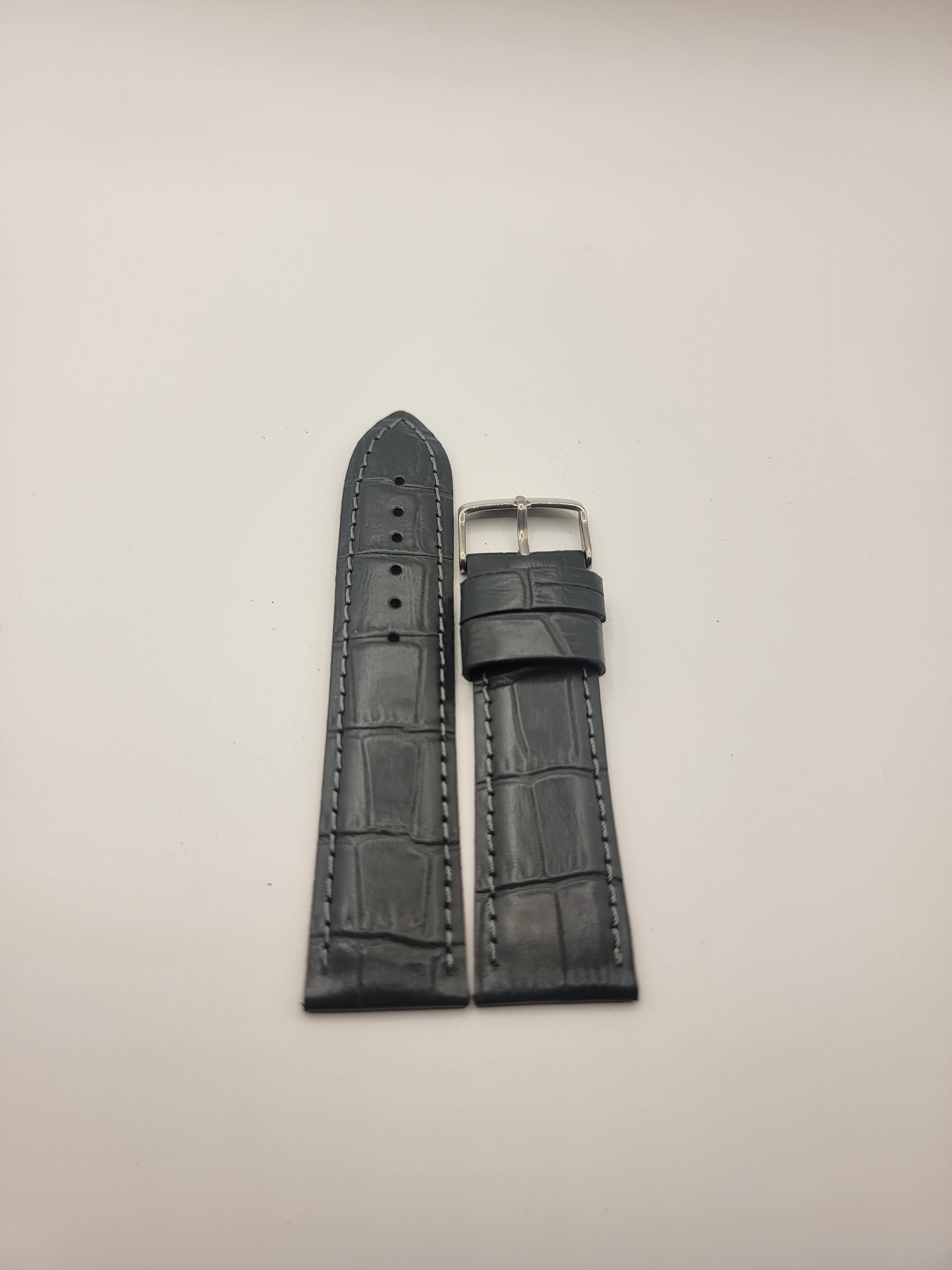 Leather watch band 22mm