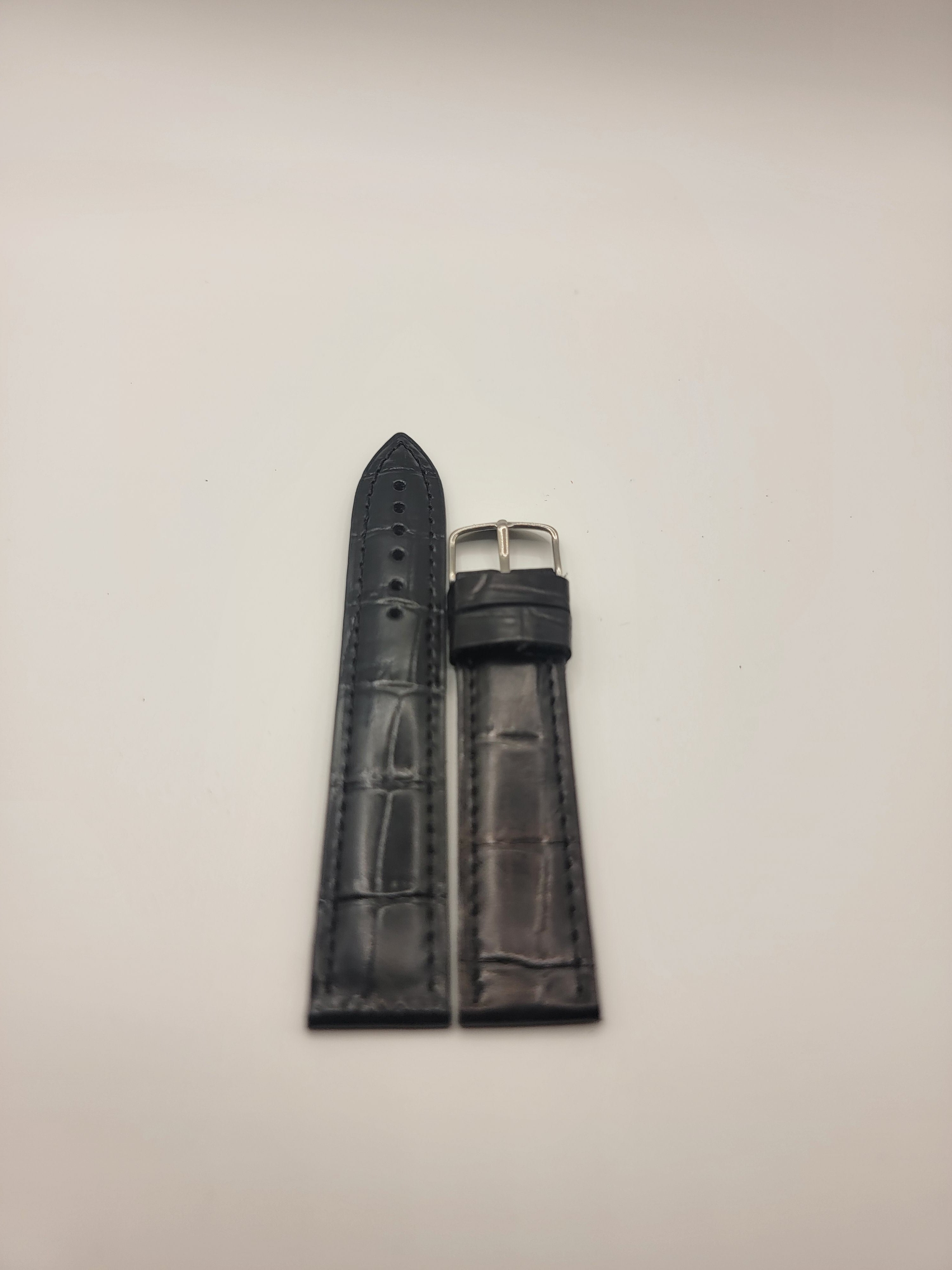 Leather watch band 20mm