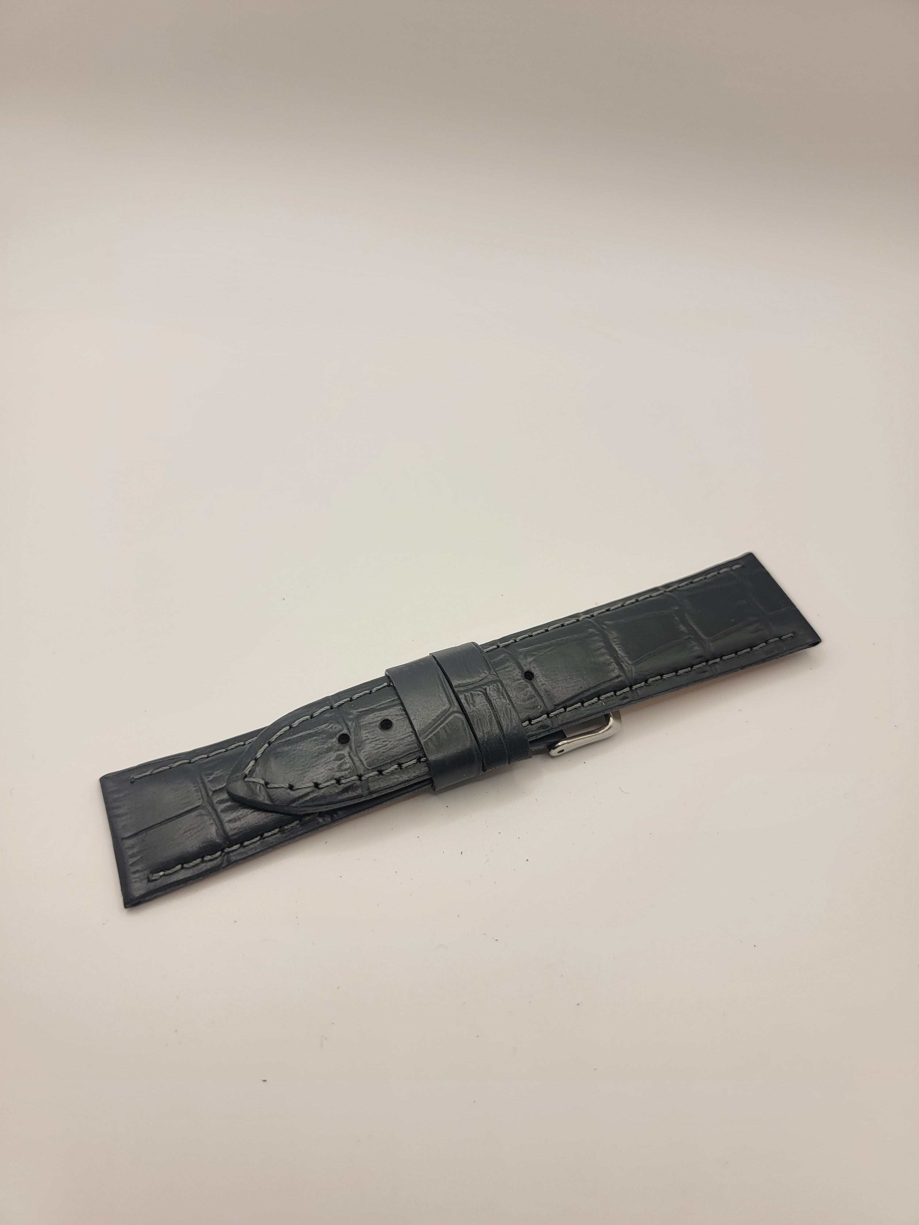 Leather watch band 22mm