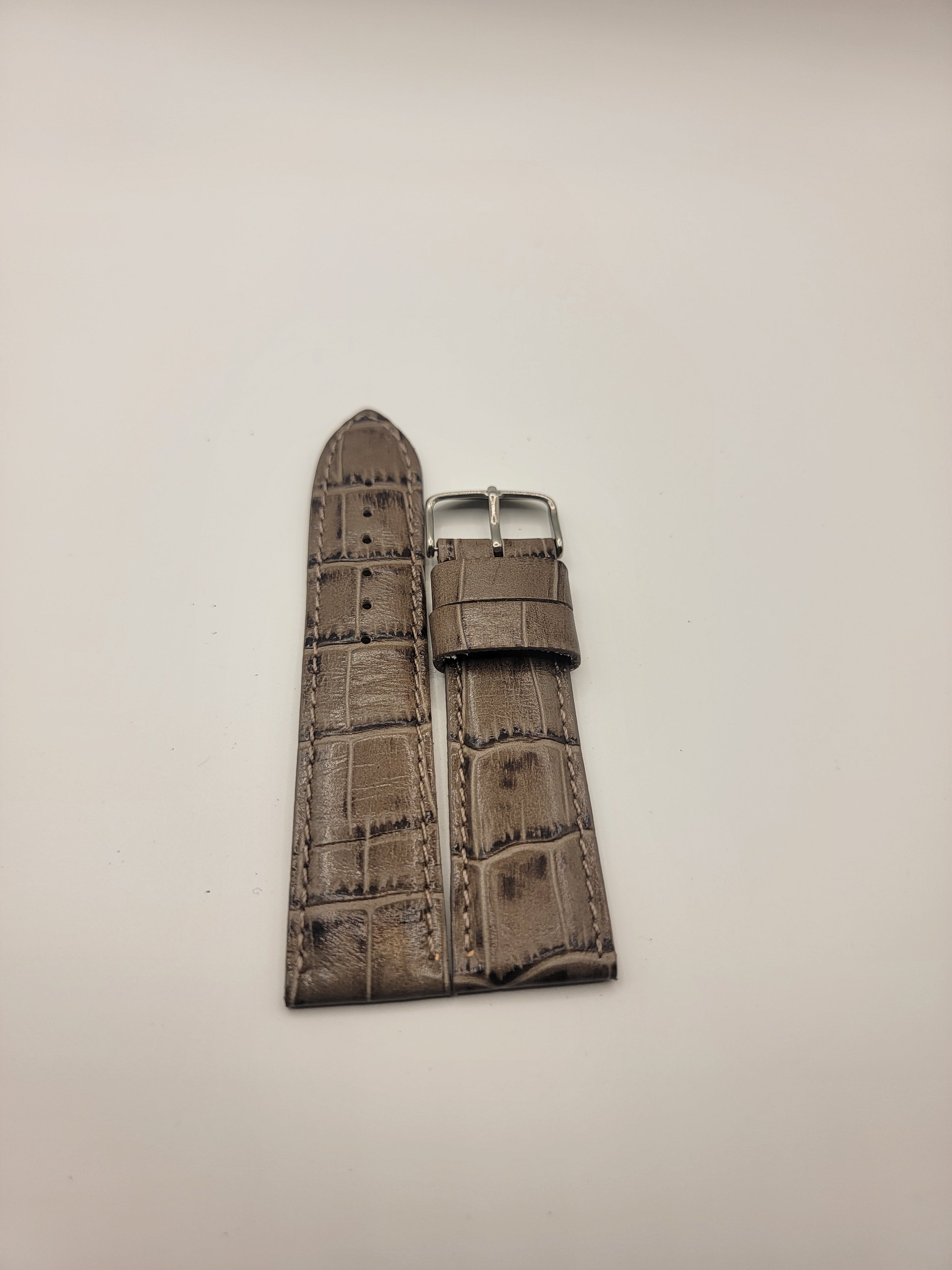 Leather watch band 20mm