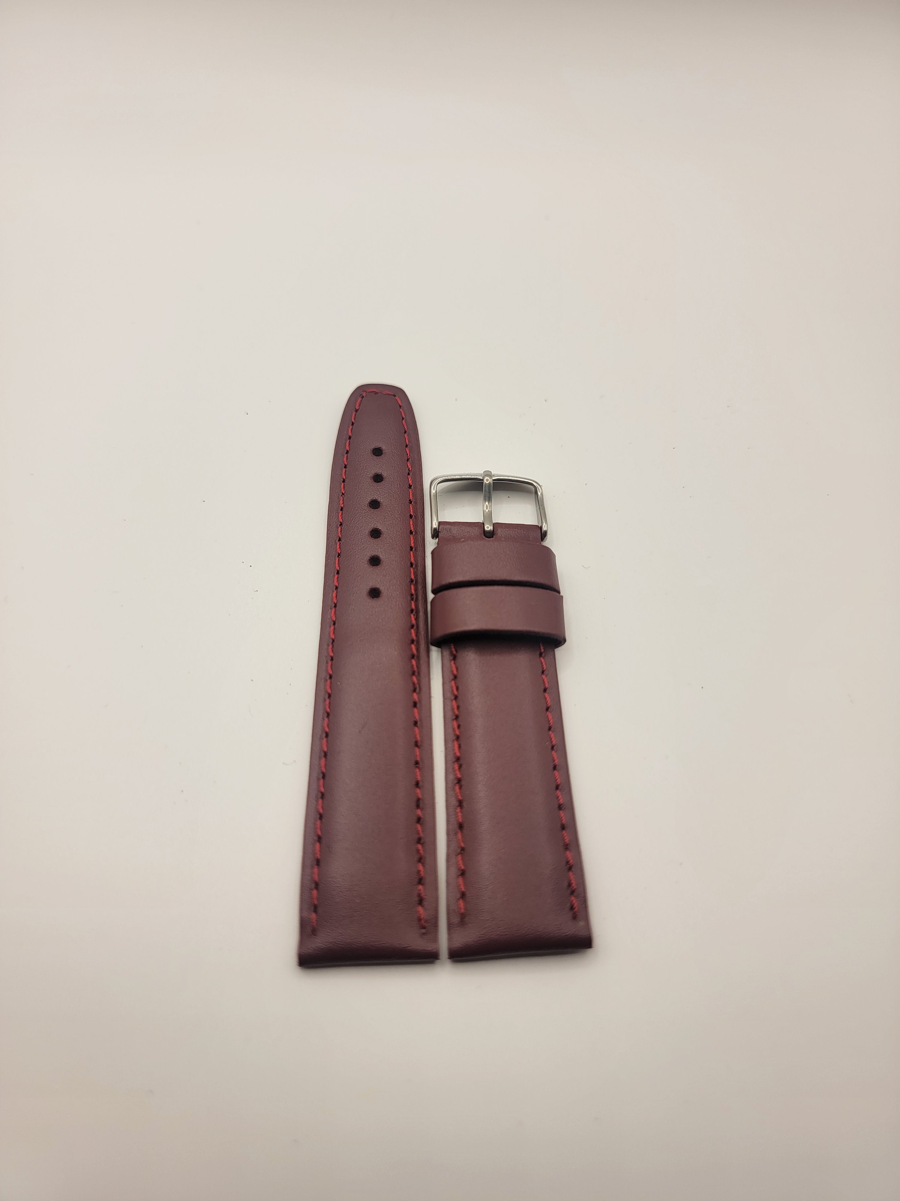 Leather watch band 22mm
