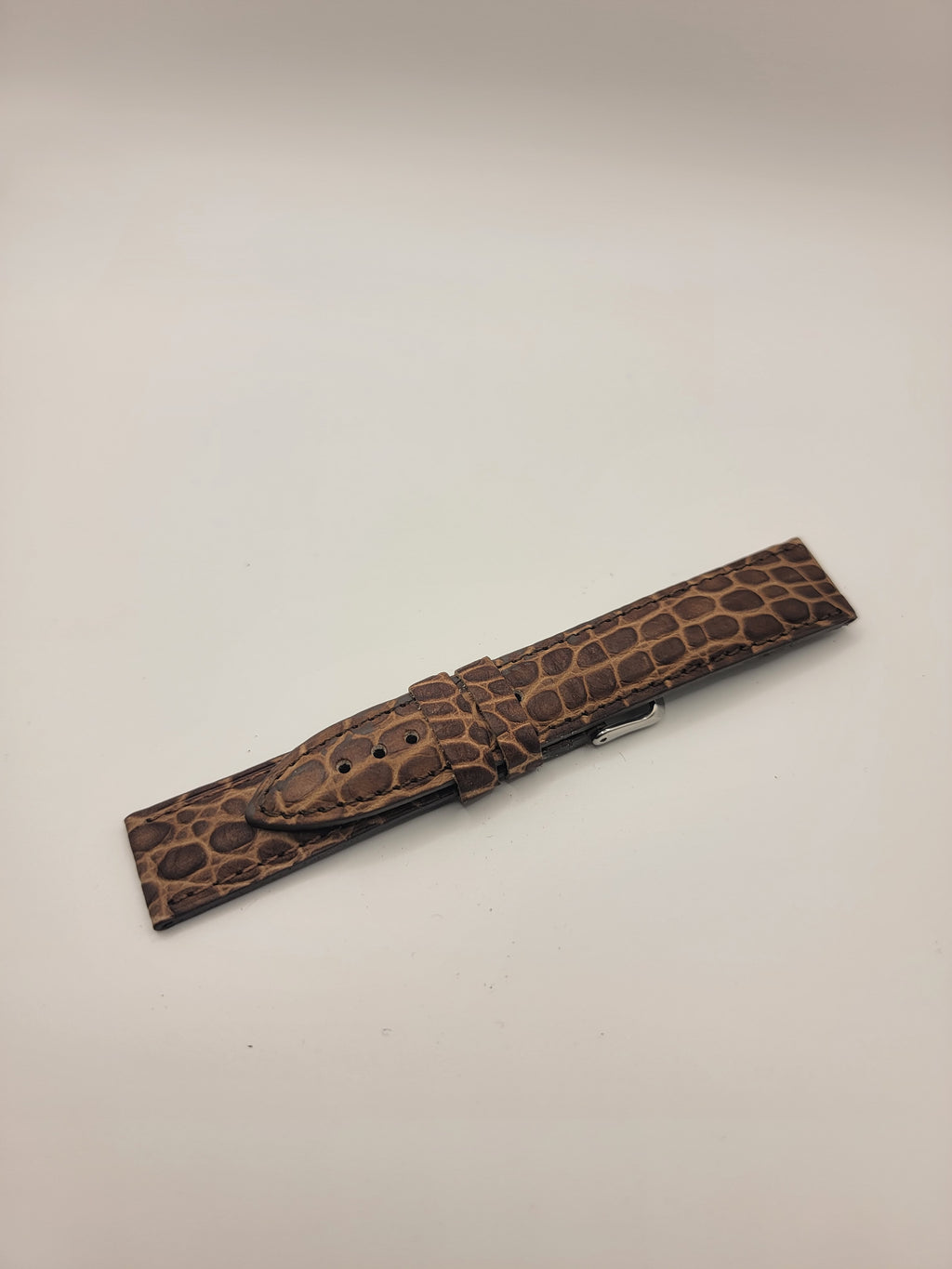 Leather watch band 20mm