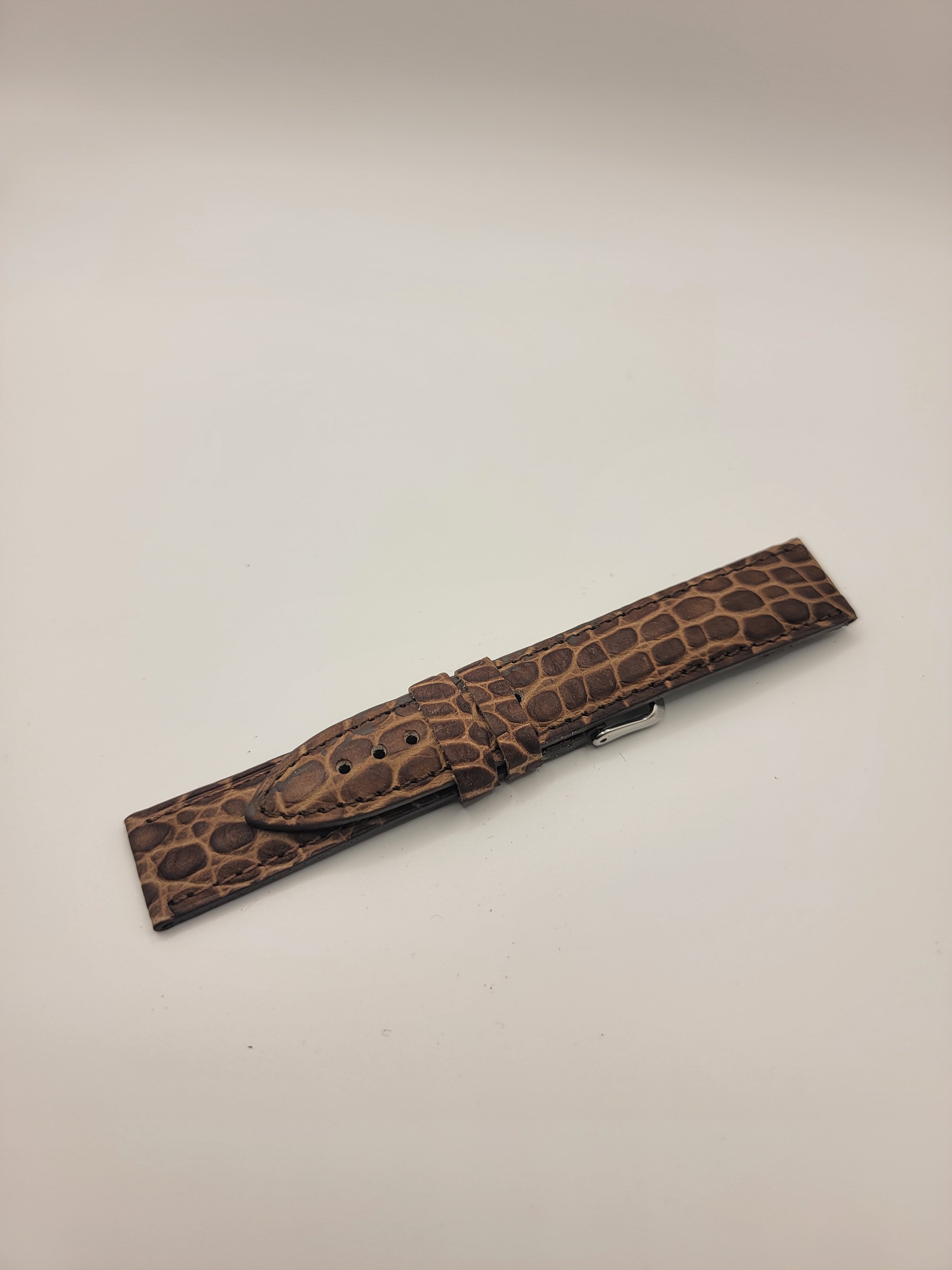 Leather watch band 20mm