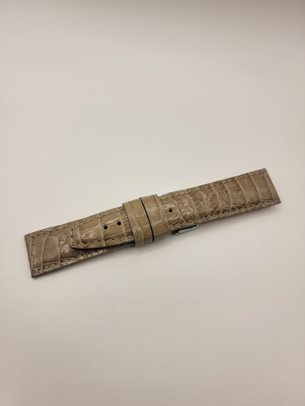 Leather watch band 22mm