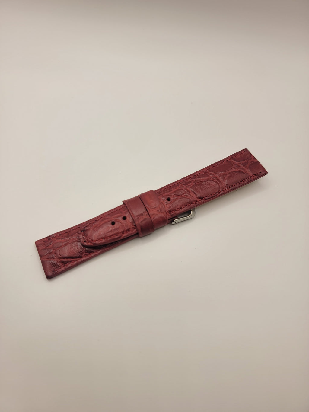 Leather watch band 22mm