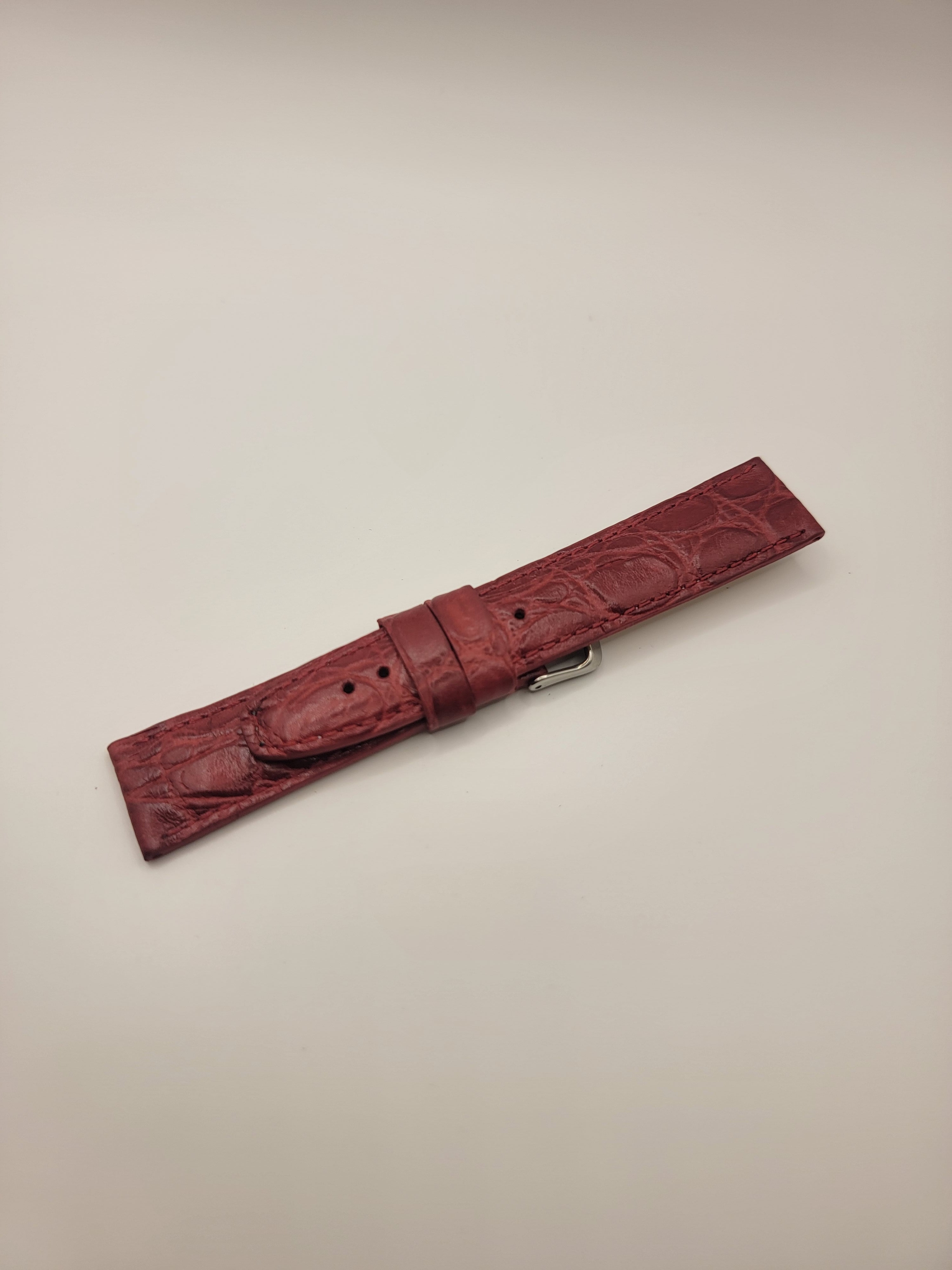 Leather watch band 22mm