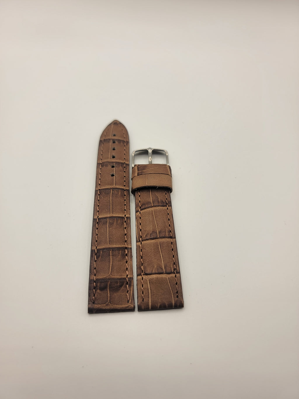 Leather watch band 20mm